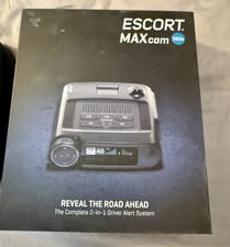 Escort Radar Detectors MAXcam 360c Radar 1440p Dash Cam used