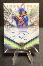 2023 Bowman Inception Jacob Reimer Auto /50 Gold Foil Electricity