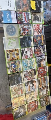 Assorted Video Games in Cases Scratched Discs, Mixed Lot