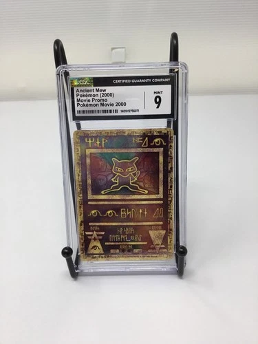 CGC 9 MINT Ancient Mew 2000 Movie Promo Reverse Holo Pokemon Card C
