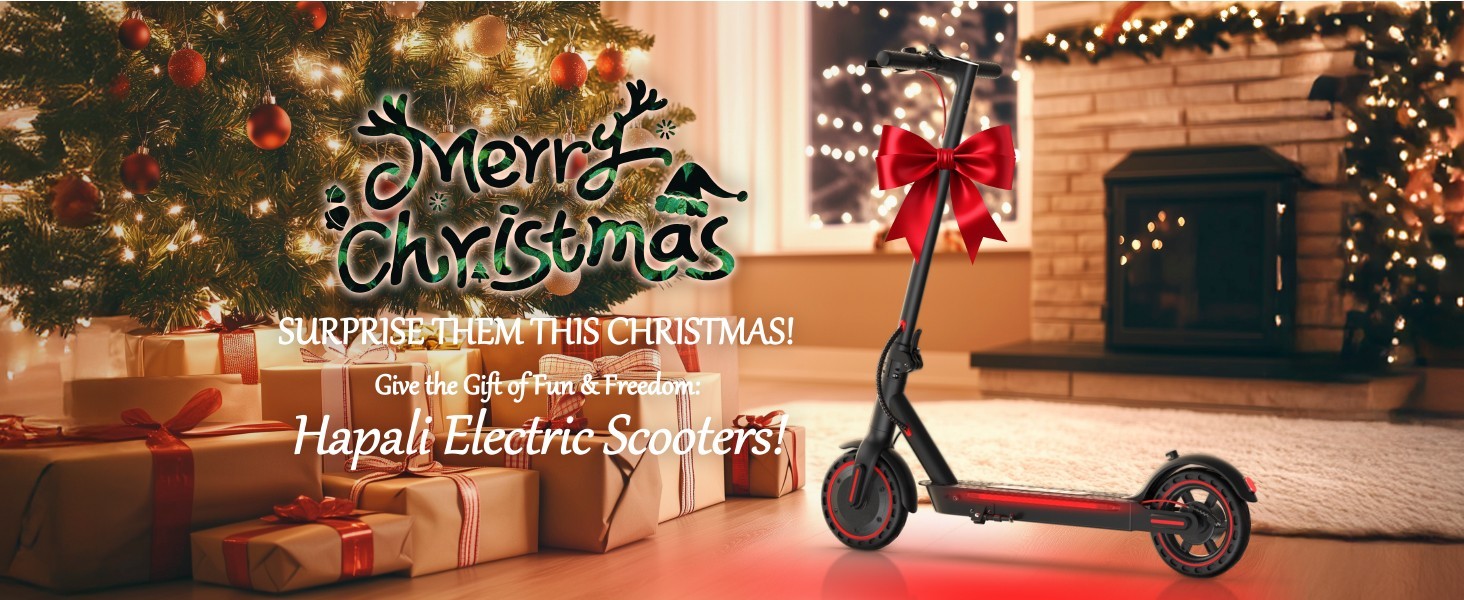 Electric Scooter Adults, Up to 21 MPH, Folding E-Scooter Built-in Side Lights