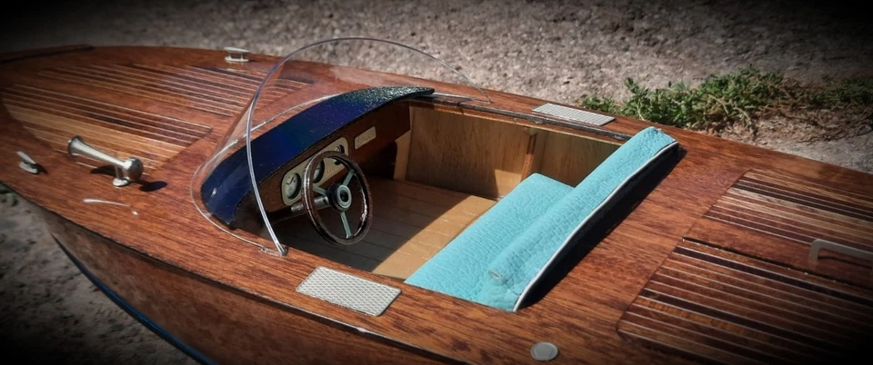 Classic Sportboot, Nr. 3092/00 v. aeronaut / Günther Modellsport, Holzbausatz - Bild 3 von 4