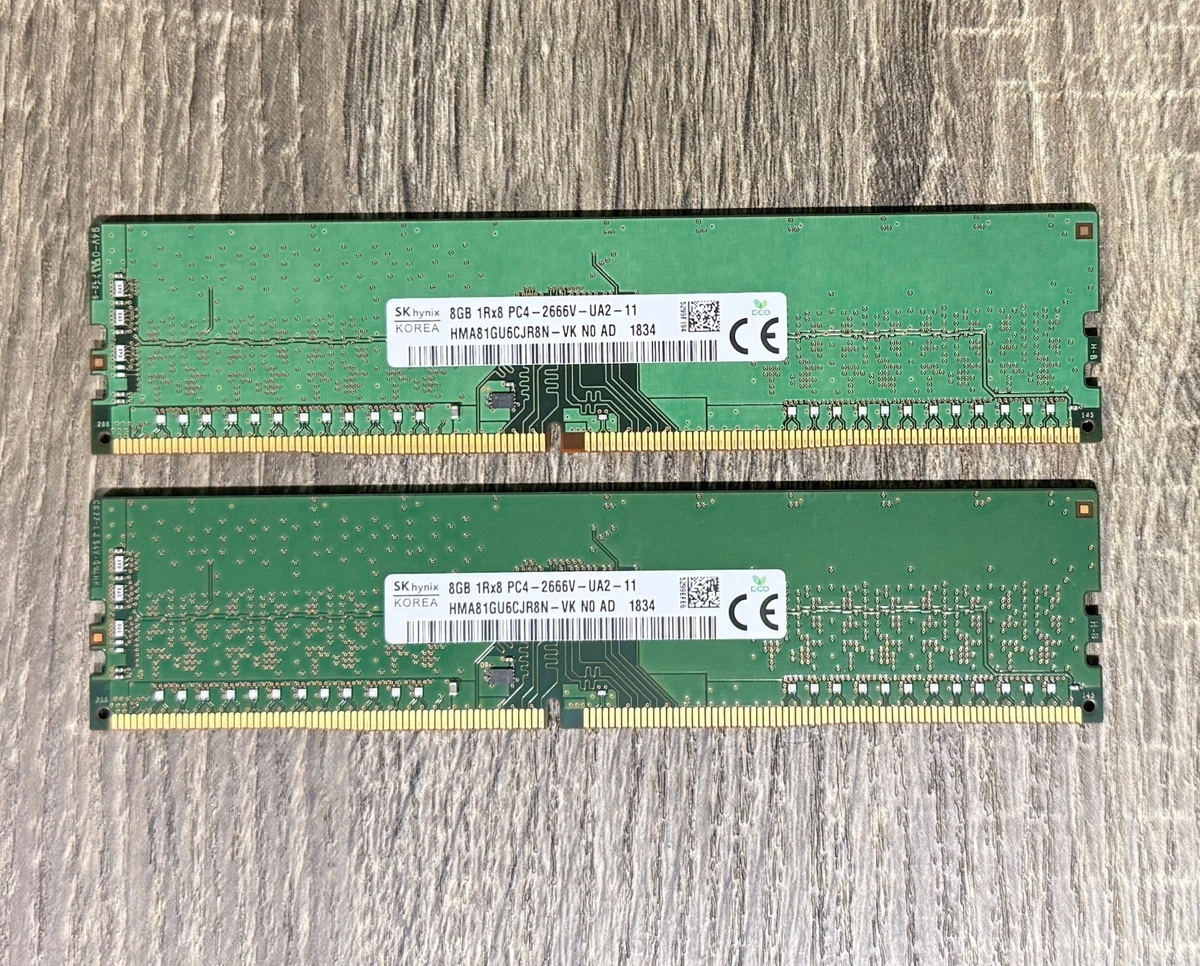SK hynix Computer PC4-21300 (DDR4-2666) Bus Speed Memory (RAM) for