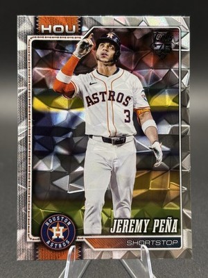2026 Topps Series 1 Jeremy Pena Diamante Foil #307 - Houston