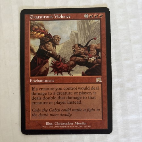 Gratuitous Violence Onslaught Regular MP Magic the gathering - Picture 2 of 3