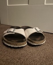 Women’s Rose Pearl Pink Madrid Birkenstocks Narrow Size 37/4.5