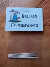 Hillbilly toothbrushes gag gift for fun and pranks or party favors!
