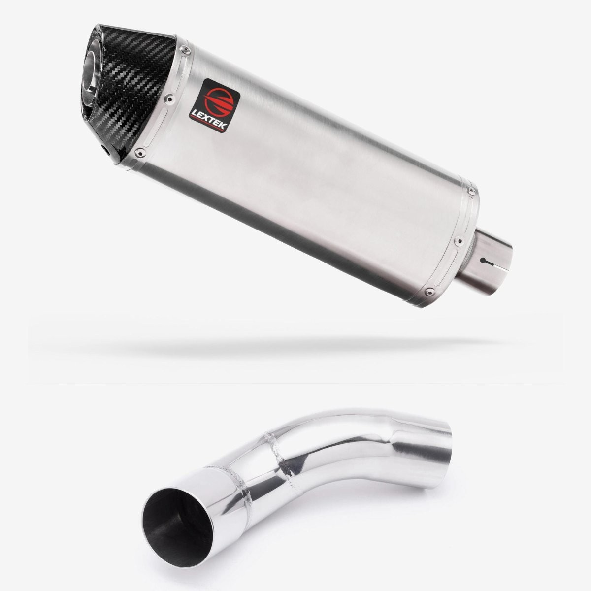 Lextek Slip-on Stainless Steel 300mm Exhaust for Kawasaki Z900 20-23