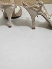 NEW DELMAN Women's BEIGE Size 6.5 Ankle Strap Heel Pump Sandal Shoes Spain — photo 6