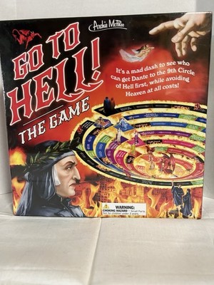 SEALED: Go To Hell! The Game Archie McPhee Dante Inferno Board Game NEW