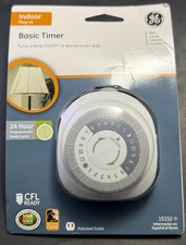 NEW GE Heavy Duty Indoor 24-Hour Analog Elect...