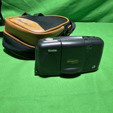 Kodak Advantix 3200AF 25mm Black Film Camera w/ Built In Flash - Tested