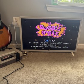 Bubble Bobble (NES Cartridge) TESTED and WORKING w/Slip Cover