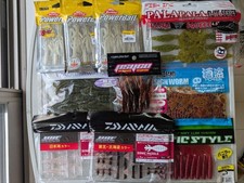 Fishing Lure Rockfish worm 10 pack unused item Daiwa Berkley Zact Craft
