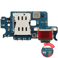 Original Samsung Galaxy S23 5G S911U Charging Port Board with Sim Card Reader