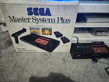 SEGA Master System Plus PAL Console Boxed w/ Light Phaser and multi cart