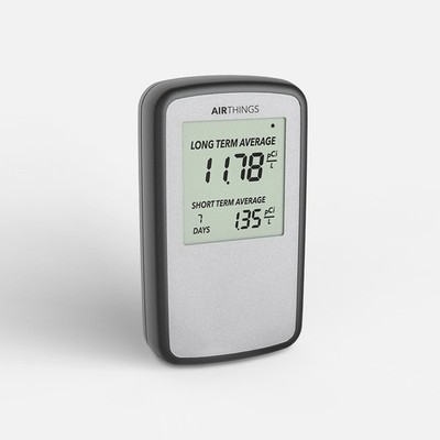 Airthings Corentium Home Digital Radon Gas Detector - NEW SEALED QRI A2