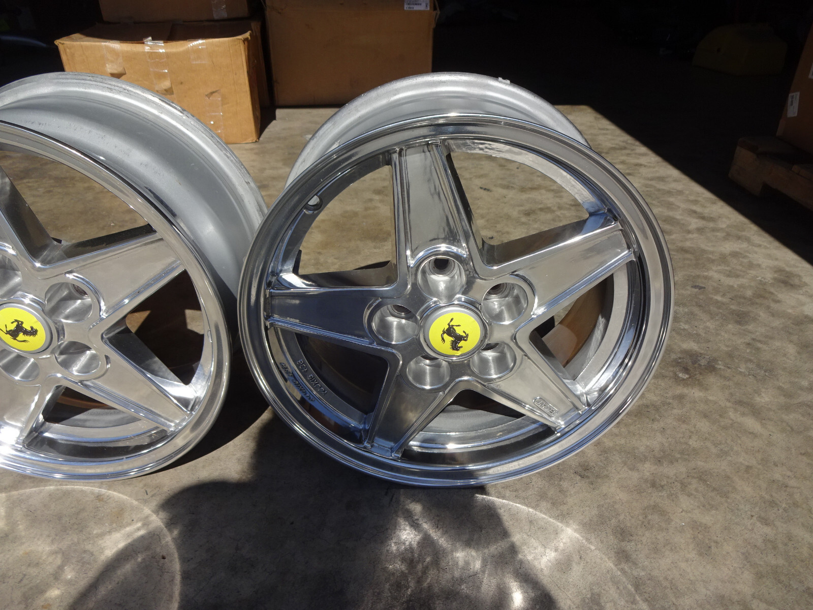 Ferrari 308-Mondial 78 to 80 - Set Of Wheels 7x15 Aftermarket