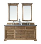 Granite Beige Double Sink Vanity Bathroom Vanities