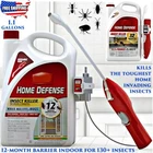 SPRAY INSECT KILLER ANT FLEA TICK SPIDER ROACH HOME INDOOR PATIO 1.1 GALLON WAND