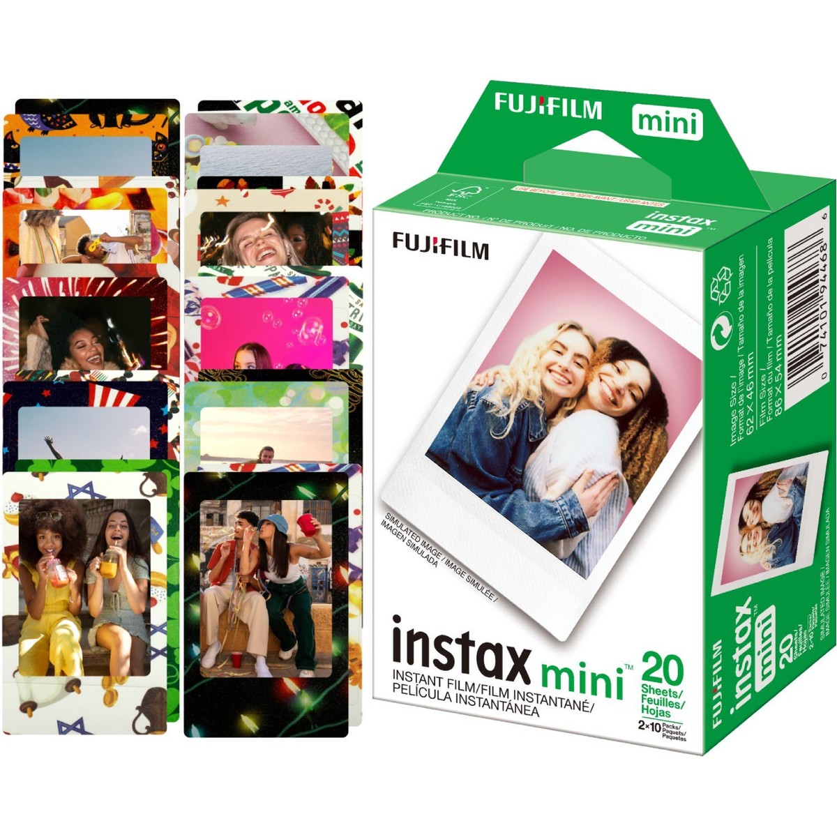 Fujifilm instax mini Instant Film (20 Exposures) + Travel