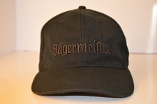 Jaegermeister Hat Cap One Size L/XL Black Liqour Mens Jaeger Deer Buck Logo