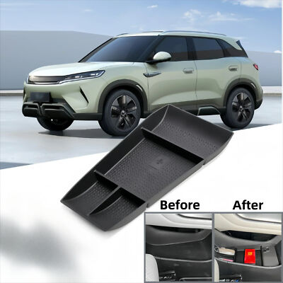 For BYD Yuan Pro Yuan UP EV 2024 2025 Car Center Control Lower Storage Box