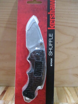 New Kershaw 5 3/4 Inch Shuffle 8700X Pocketknife, Screw Driver & Bottle Opener