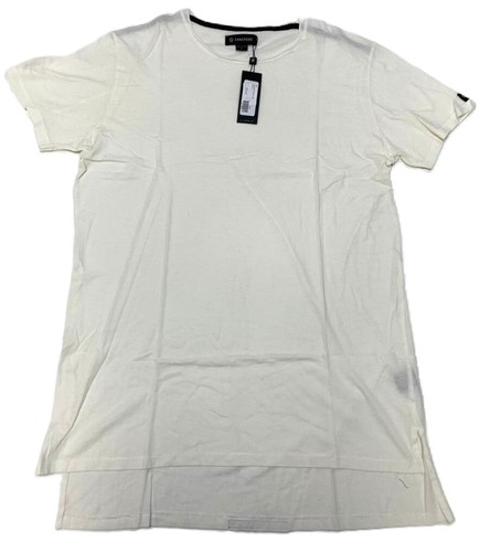 Zanerobe Men's White 100% Cotton Round Neck Shirt Retail $39 R2 Size M NWT NEW