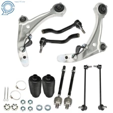 10Pc Suspension Kit for Nissan Altima Control Arms Tie Rod Ends Sway Bar Ends