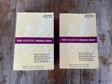 For Hearing People Only : Volume 1 & 2 Fourth Edition by Linda Levitan