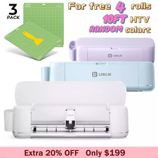 Vinyl Cutter Machine Cutting Machine 2 for All Vinyl Crafts Bluetooth USB LOKLiK