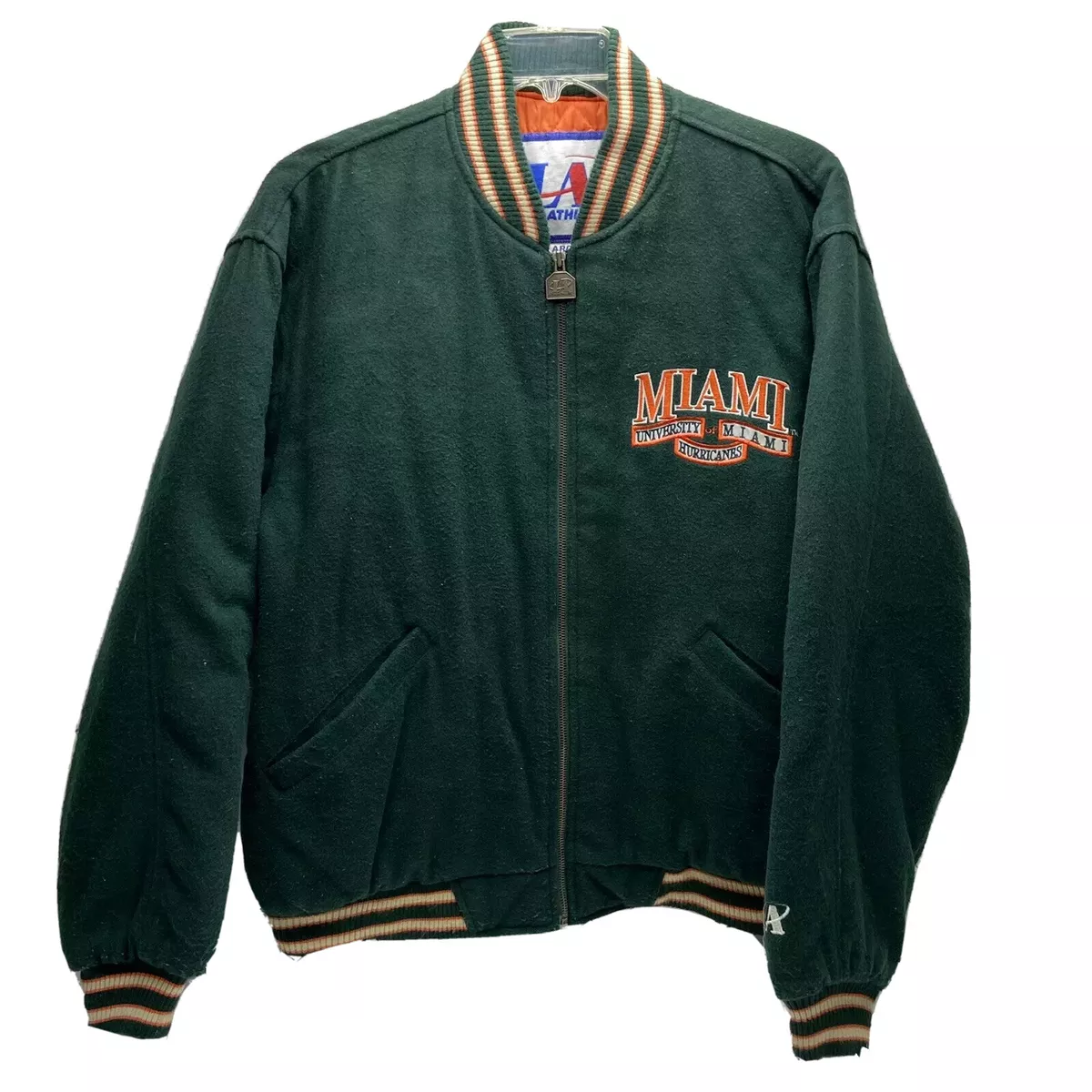 University of hotsell miami varsity jacket