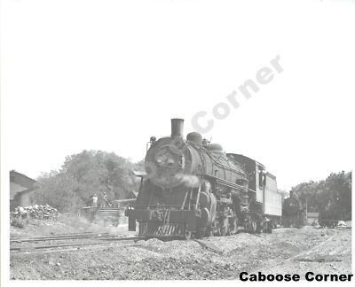 Atlantic Coast Line Railroad #468 2-8-2 Orlando Florida s/w Foto (L0418)
