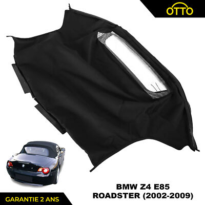 Capote Noire pour BMW Serie Z4 E85 Cabriolet Décapotable