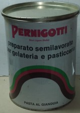 ENORME SCATOLA DI CACAO PERNIGOTTI PER PREPARARE GELATI ANNI 60 - H 23 CM