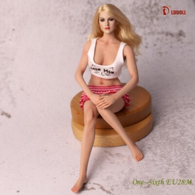 LDDOLL Kelly-EU28M 1:6 Soft Female Action Figure 12'' Finger Bone Doll Body Head