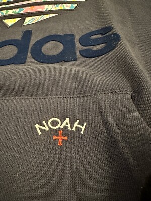 Adidas X Noah Floral Night Indigo Hoodie Size Medium GS1392 | eBay