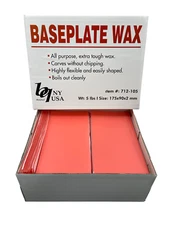 Base Plate Wax Pink - All Purpose Extra Tough -  5 lb  Sheets