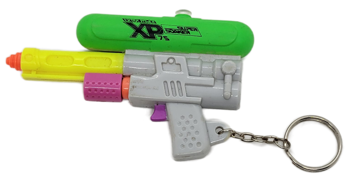 Super Soaker XP 75 Mini Squirt Gun Keychain | eBay