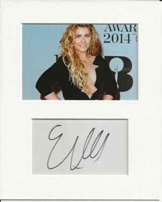 Ella Henderson the x factor signed original authentic Autogramm UACC RD COA