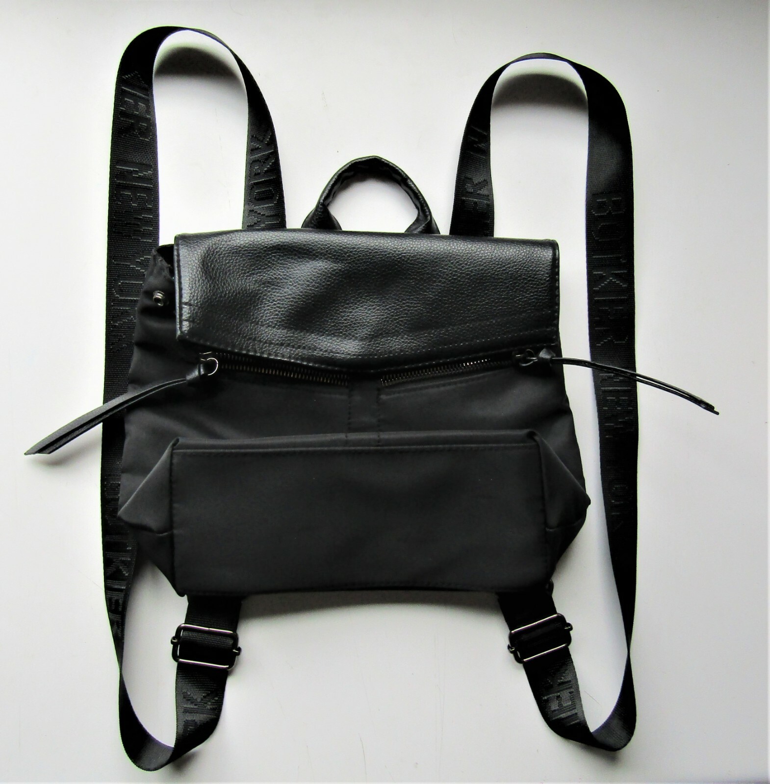 Botkier Trigger Mini Nylon Backpack - Black - image 2