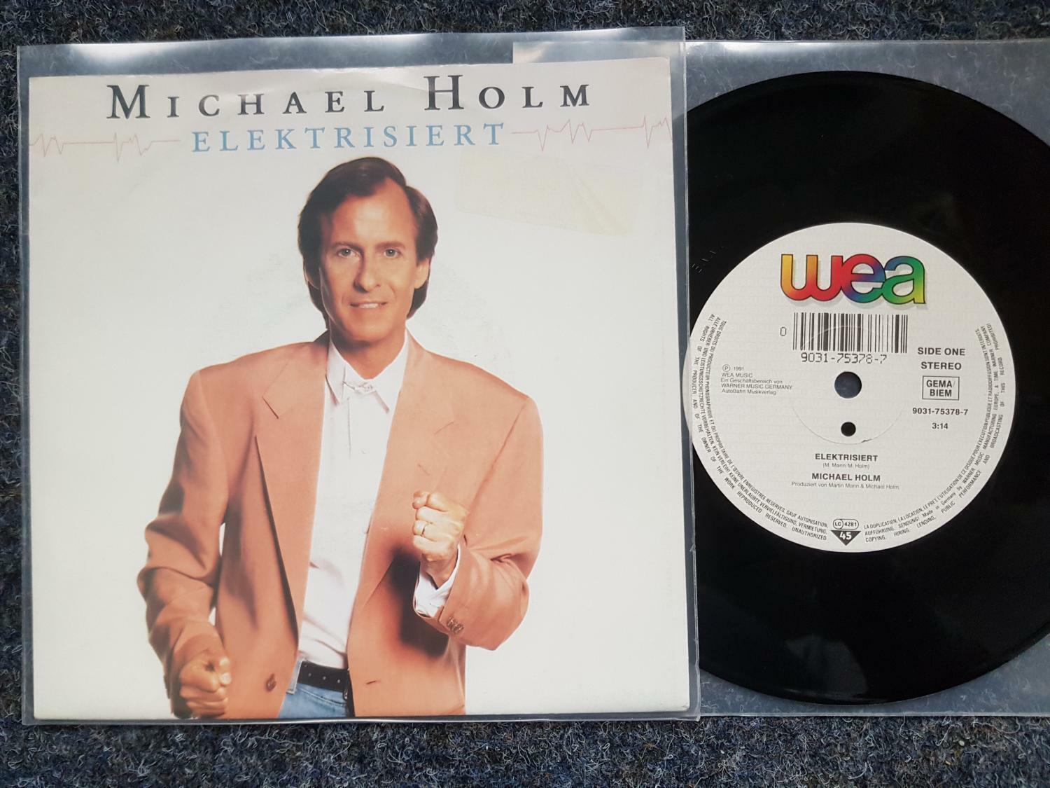 7"" Single Vinyl Michael Holm - Elektrisiert