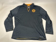 Majestic Boston Bruins Therma Base Quarter Zip Jacket Mens Size XL NHL Hockey