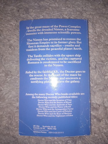 1980 Doctor Who And The Horns Of Nimon - Picture 2 of 4
