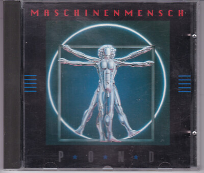 CD POND  ''MASCHINENMENSCH'' 1990 ZONG DDR ELEKTRO ELECTRO ELECTRONICS AMIGA