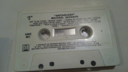 Michael Jackson Anthology Cassette Tape - Picture 3 of 5