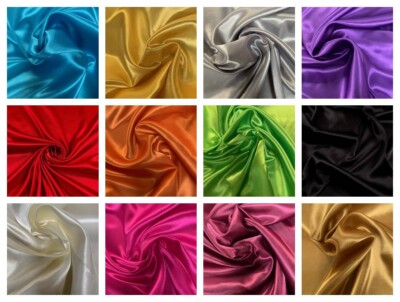 58/60'' Charmeuse Satin Fabric - By The Yard