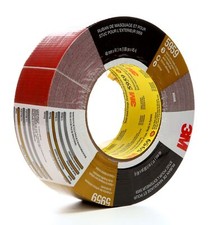 3M Outdoor Masking and Stucco Tape 5959 Red, 48 mm x 41.1 m 12.0 m Case of 12 
