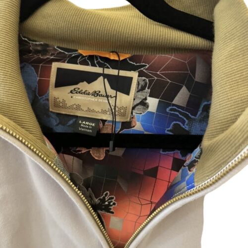 Christopher Bevans X Eddie Bauer Jacket New Large Woman’s Beautiful Inside Desig - Picture 3 of 13